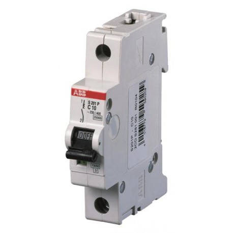 2CDS281001R0337 - S201P-K4 2CDS281001R0337 ABB Miniature Circuit Breaker S200P 1P K 4 A