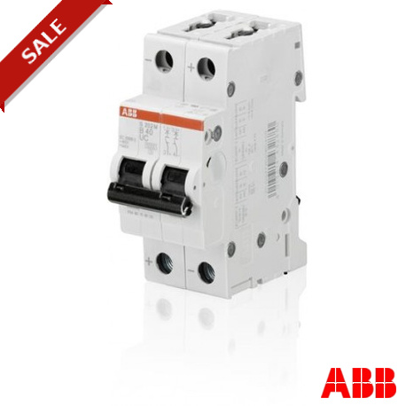 2CDS272061R0065 - S202M-B6UC 2CDS272061R0065 ABB Miniature Circuit Breaker S200MUC 2P B 6 A