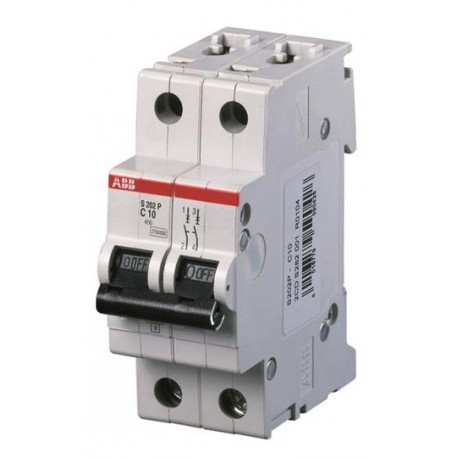 2CDS282001R0607 - S202P-K63 2CDS282001R0607 ABB Miniature Circuit Breaker 2P 63A K 15kA