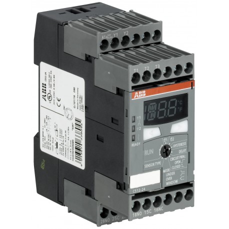 C513-W - C513-W 1SAR700110R0010 ABB C513-W Temperature monitoring relay Temperature range -50...+500°C