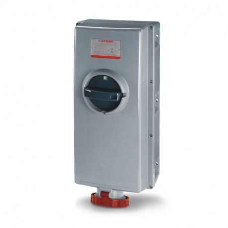 503.12583-FS - 503.12583-FS SCAME INTERLOCK.SOCKET 2P+E IP66 125A 6h