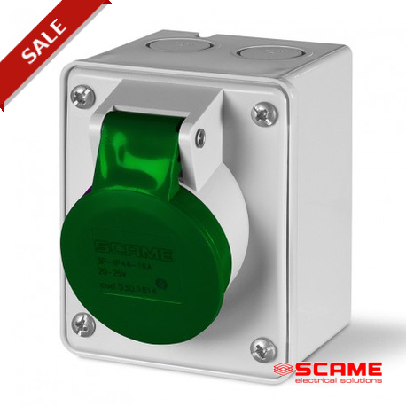 530.M32130 - 530.M32130 SCAME SOCKET OUTLET 3P IP44 32A 4h 20-25V