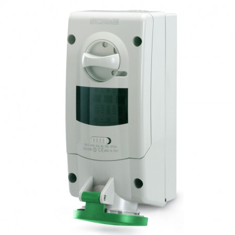 562.16861 - 562.16861 SCAME INTERLOCKED SOCKET 3P+E IP44 16A 10h