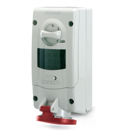 562.16875 - 562.16875 SCAME INTERLOCKED SOCKET 3P+N+E IP44 16A 11h