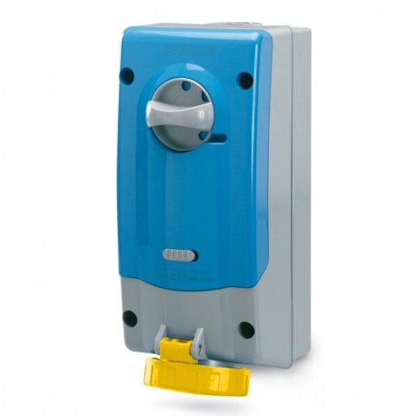 564.3270 - 564.3270 SCAME INTERLOCKED SOCKET 2P+E IP67 32A 4h