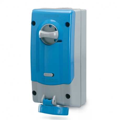 564.3275 - 564.3275 SCAME INTERLOCKED SOCKET 3P+N+E IP67 32A 9h