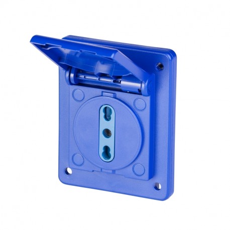 570.4071 - 570.4071 SCAME PANEL MOUNTING SOCKET OUTLET DUAL USE 2P