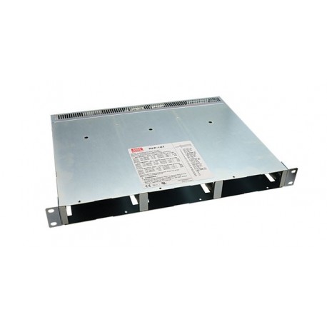 RKP-1UT - RKP-1UT MEANWELL AC-DC 19 inch rack for 3 units of RCP-2000 with Terminal block input connection, PMBus prot..