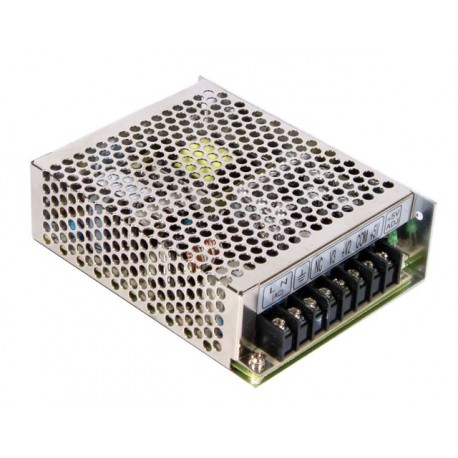 RT-65A - RT-65A MEANWELL AC-DC Triple output enclosed power supply, Output +5VDC / 6A +12VDC / 2.8A -5VDC / 0.5A