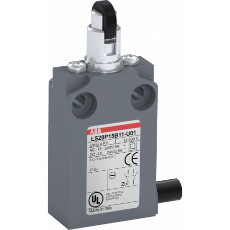 LS20P15B11-U01 - LS20P15B11-U01 1SBV015915R3801 ABB LS20P15B11-U01 Limit Switch