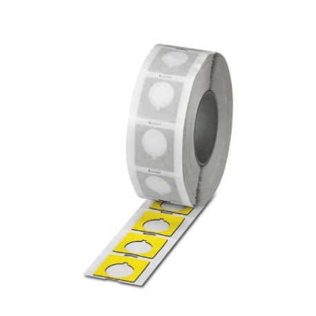 EMLP 30 (45X10)R YE - EMLP 30 (45X10)R YE 0801857 PHOENIX CONTACT Plastic label with drill hole