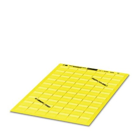 WML 5 (25X10)A4 YE - WML 5 (25X10)A4 YE 0830690 PHOENIX CONTACT Cable marker label