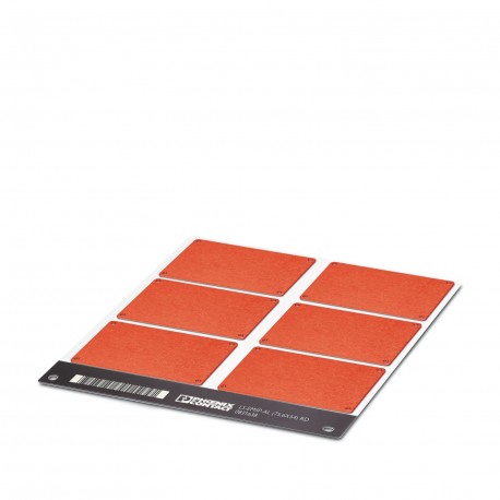 LS-EMSP-AL (75,6X54) RD CUS - LS-EMSP-AL (75,6X54) RD CUS 0831924 PHOENIX CONTACT Device marker