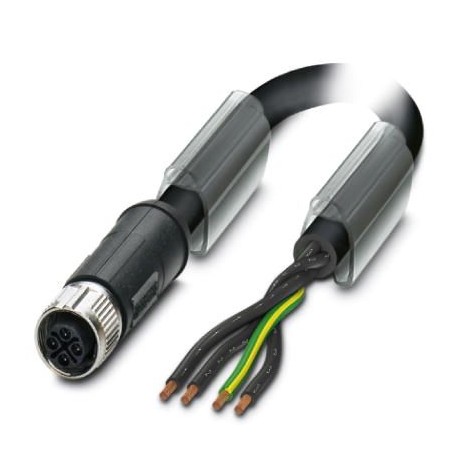 SAC-4P-2,0-PUR/M12FSS PE - SAC-4P-2,0-PUR/M12FSS PE 1408844 PHOENIX CONTACT Power cable