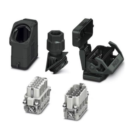 HC-EVO-A10UT-BWSC-HH-M20-PLRBK - HC-EVO-A10UT-BWSC-HH-M20-PLRBK 1411357 PHOENIX CONTACT Connector set