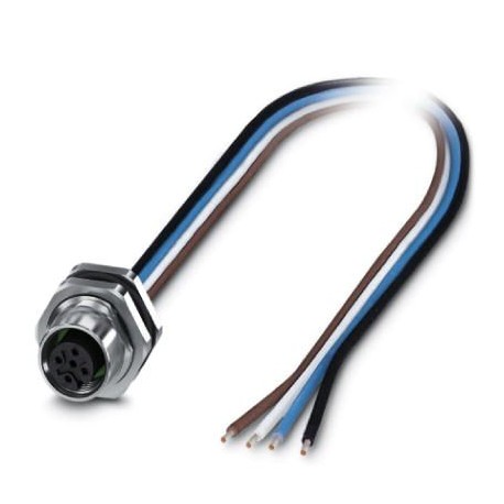 SACC-DSI-M12FSD-4P-M16XL/0,5 - SACC-DSI-M12FSD-4P-M16XL/0,5 1411585 PHOENIX CONTACT Bus system flat-type plug