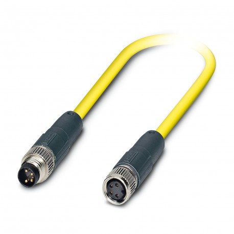 SAC-8P-M8MS/3,0-542/M8FSSH BK - SAC-8P-M8MS/3,0-542/M8FSSH BK 1412953 PHOENIX CONTACT Sensor/actuator cable