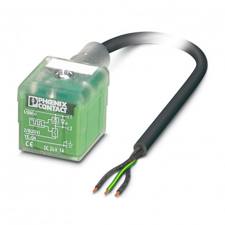 SAC-3P-5,0-PUR/A-1L-R-ES - SAC-3P-5,0-PUR/A-1L-R-ES 1413116 PHOENIX CONTACT Sensor/actuator cable