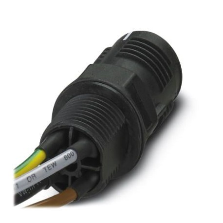 QPD W 3PE1,5 M20 1,0 BK - QPD W 3PE1,5 M20 1,0 BK 1414682 PHOENIX CONTACT Panel feed-through