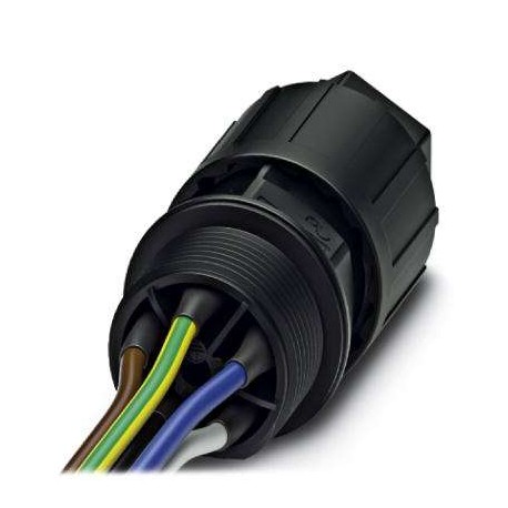 QPD W 4PE1,5 9-14 M25 1,0 BK - QPD W 4PE1,5 9-14 M25 1,0 BK 1414734 PHOENIX CONTACT Panel feed-through