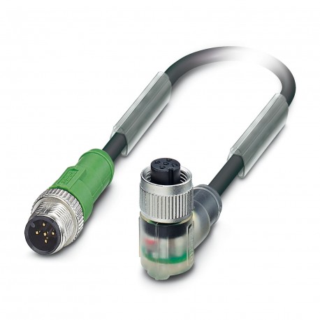 SAC-5P-M12MS/0,3-PVC/M12FR-3L - SAC-5P-M12MS/0,3-PVC/M12FR-3L 1415703 PHOENIX CONTACT Sensor/actuator cable