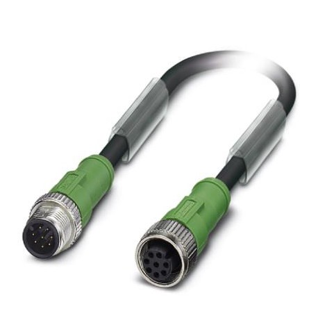 SAC-8P-M12MS/ 0,3-PVC/M12FS - SAC-8P-M12MS/ 0,3-PVC/M12FS 1415737 PHOENIX CONTACT Sensor/actuator cable