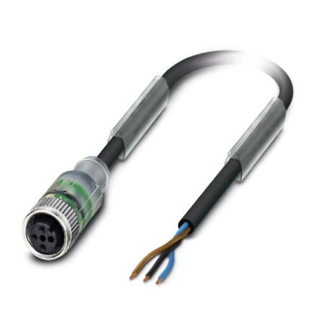 SAC-3P-5,0-PVC/M12FS-2L - SAC-3P-5,0-PVC/M12FS-2L 1508459 PHOENIX CONTACT Sensor/actuator cable