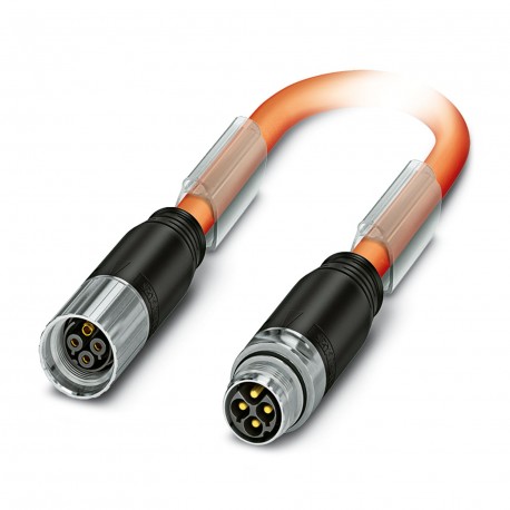 K-3E-M17 M9/2,0-B00/M17 F8 - K-3E-M17 M9/2,0-B00/M17 F8 1619304 PHOENIX CONTACT Connector in molded plastic on both sides