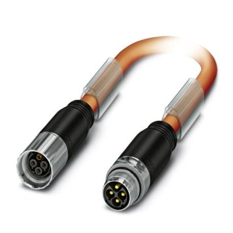 K-3E-M17 M9/5,0-B01/M17 F8 - K-3E-M17 M9/5,0-B01/M17 F8 1619327 PHOENIX CONTACT Connector in molded plastic on both sides