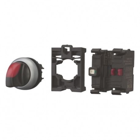 M22-WRLK-R-K01LED-BVP - M22-WRLK-R-K01LED-BVP 132606 Y7-132606 EATON ELECTRIC Selector switches 1 N/C with thumb grip, complete devi..