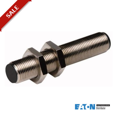 E57-12GE05-CDB - E57-12GE05-CDB 135868 EATON ELECTRIC Proximity switch, inductive, 1N/O, Sn 5mm, 3L, 10-30VDC, NPN, M12, meta..