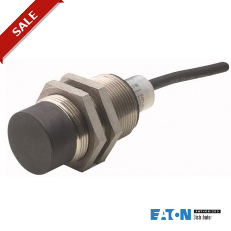 E57LAL30T110E - E57LAL30T110E 136023 EATON ELECTRIC Proximity switch, inductive, 1N/O, Sn 15mm, 3L, 6-48VDC, NPN, M30, metal..