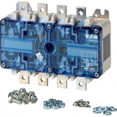 DMV-160N/1 - DMV-160N/1 1814177 Y8-1814177 EATON ELECTRIC Switch-disconnector, 3 pole + N, 160 A, Without rotary handle a..