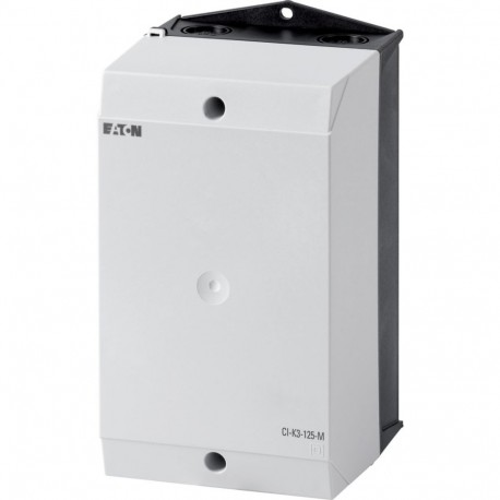 CI-K3-125-M - CI-K3-125-M 206895 Y7-206895 EATON ELECTRIC Insulated enclosure, HxWxD 200x120x125mm, +mounting plate