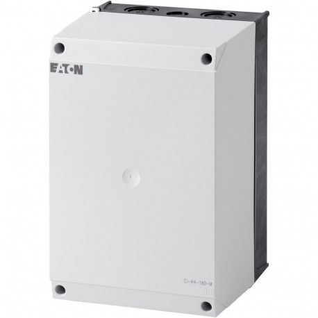 CI-K4-160-M - CI-K4-160-M 206898 Y7-206898 EATON ELECTRIC Insulated enclosure, HxWxD 240x160x160mm, +mounting plate