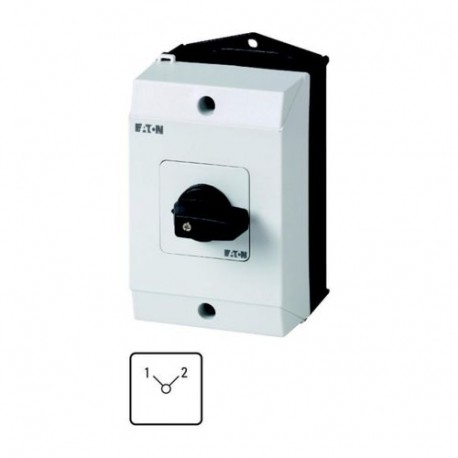 T0-1-8220/I1 - T0-1-8220/I1 207078 Y7-207078 EATON ELECTRIC Changeoverswitches, Contacts: 2, 20 A, front plate: 1-2, 90 °, ..