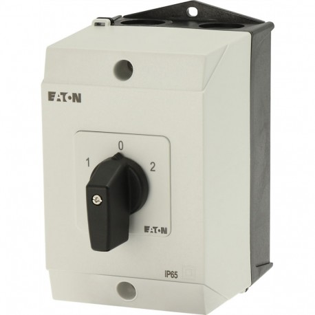 T3-3-8212/I2 - T3-3-8212/I2 207183 Y7-207183 EATON ELECTRIC Changeoverswitches, Contacts: 6, 32 A, front plate: 1-0-2, 60 °..