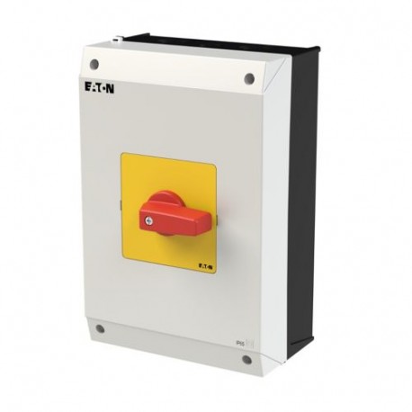 P3-63/I4-RT - P3-63/I4-RT 207357 Y7-207357 EATON ELECTRIC On-Off switch, 3 pole, 63 A, Emergency-Stop function, surface mo..