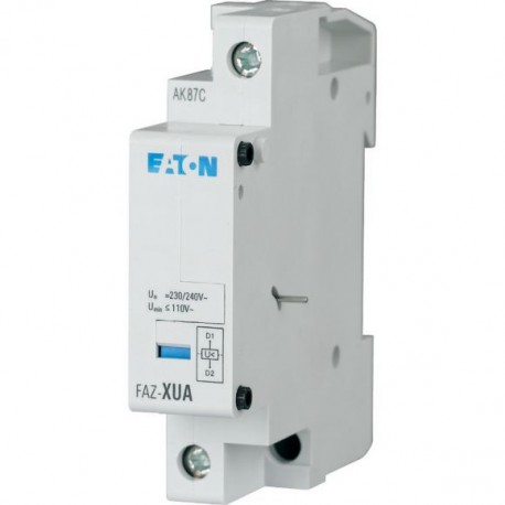 FAZ-XUA(400VAC) - FAZ-XUA(400VAC) 212053 Y7-212053 EATON ELECTRIC Undervoltage release, 400 V, non-delayed, 1HP