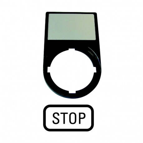 M22S-ST-GB0 - M22S-ST-GB0 216494 Y7-216494 EATON ELECTRIC Carrier, +label, STOP