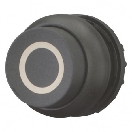 M22S-DH-S-X0 - M22S-DH-S-X0 216660 Y7-216660 EATON ELECTRIC Pushbutton, raised, black 0, momentary
