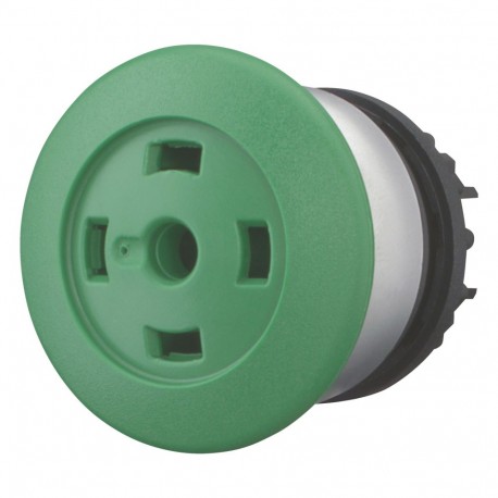 M22-DP-G-X - M22-DP-G-X 216734 Y7-216734 EATON ELECTRIC Mushroom actuator, green, without button plate, momentary