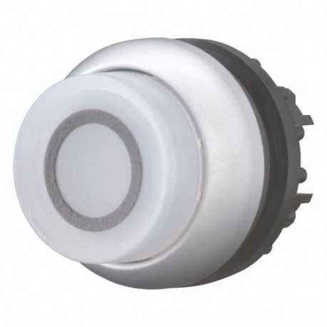 M22-DRLH-W-X0 - M22-DRLH-W-X0 216806 Y7-216806 EATON ELECTRIC Illuminated pushbutton actuator, raised, white 0, maintained