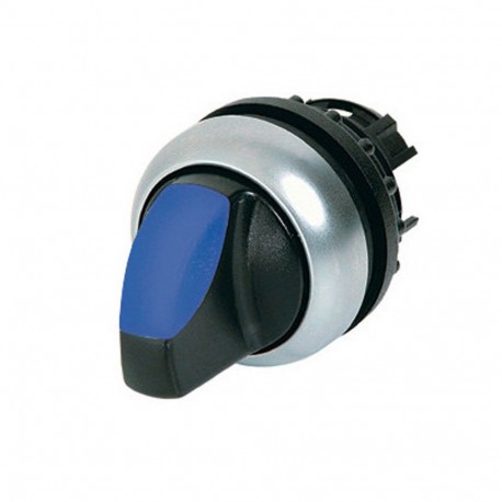 M22-WRLK-B - M22-WRLK-B 216831 Y7-216831 EATON ELECTRIC Illuminated selector switch actuator, 2 positions, blue, maintain..