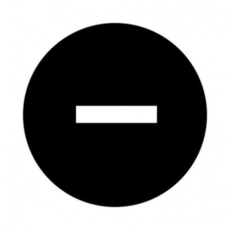 M22-XD-S-X5 - M22-XD-S-X5 218171 Y7-218171 EATON ELECTRIC Button plate, flat black, -