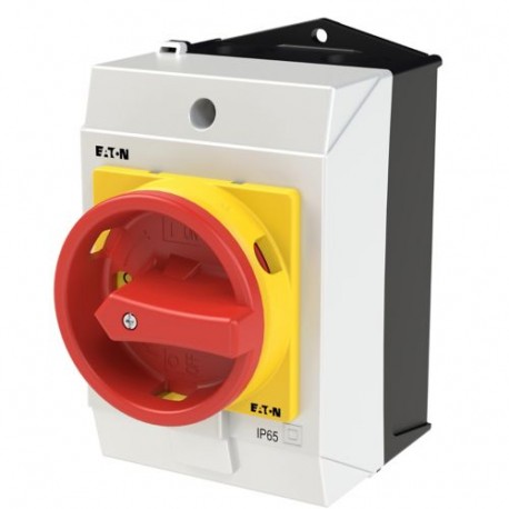 T0-2-113/I1/SVB - T0-2-113/I1/SVB 222585 Y7-222585 EATON ELECTRIC Main switch, 3 pole + 1 N/C, 20 A, Emergency-Stop function, ..