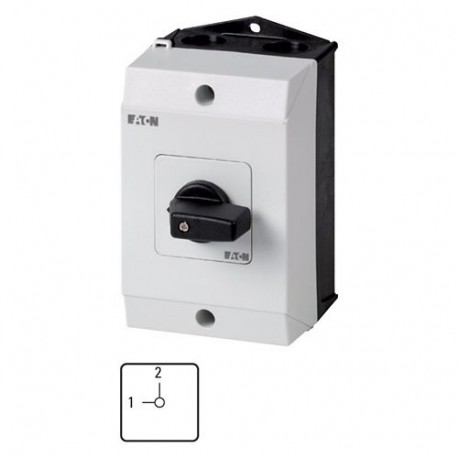 T0-3-15443/I1 - T0-3-15443/I1 222652 Y7-222652 EATON ELECTRIC Changeoverswitches, Contacts: 6, 20 A, front plate: 1-2, 90 °,..