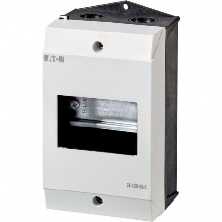 CI-K2H-80-A - CI-K2H-80-A 229309 Y7-229309 EATON ELECTRIC Insulated enclosure, HxWxD 160x100x80mm, +cut-out 45mm