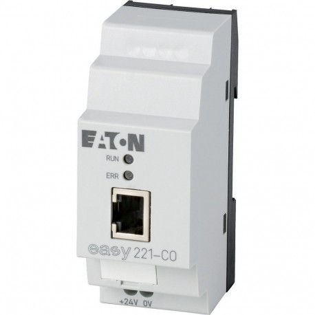 EASY221-CO - EASY221-CO 233539 0004520975 EATON ELECTRIC Bus module, integrated, 24 V DC, addressable 1-127, easyLink