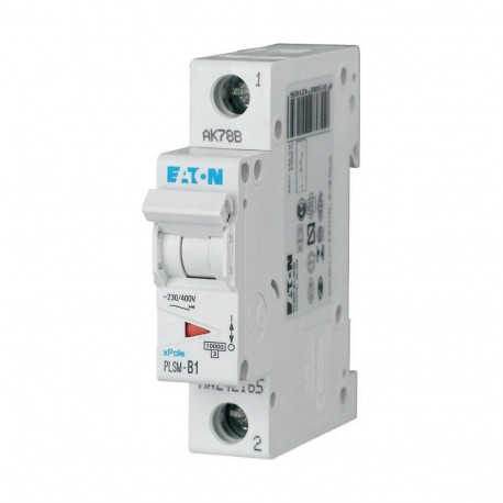 PLSM-B1-MW - PLSM-B1-MW 242165 EATON ELECTRIC Over current switch, 1A, 1p, type B characteristic